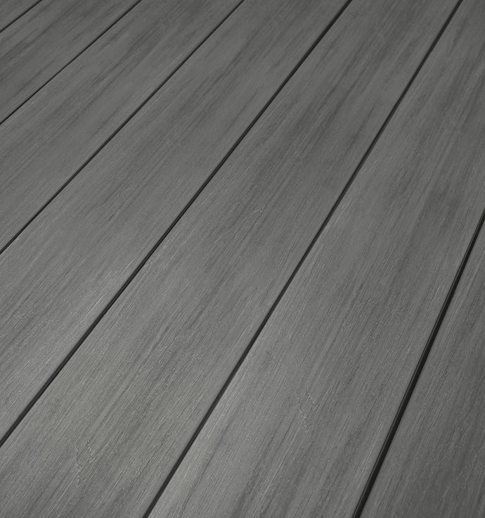 3.6m Composite Decking Boards (Clemence, Ash)