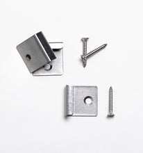 Load image into Gallery viewer, Invisible composite decking starter Clips (100) &amp; Screws (100) combo
